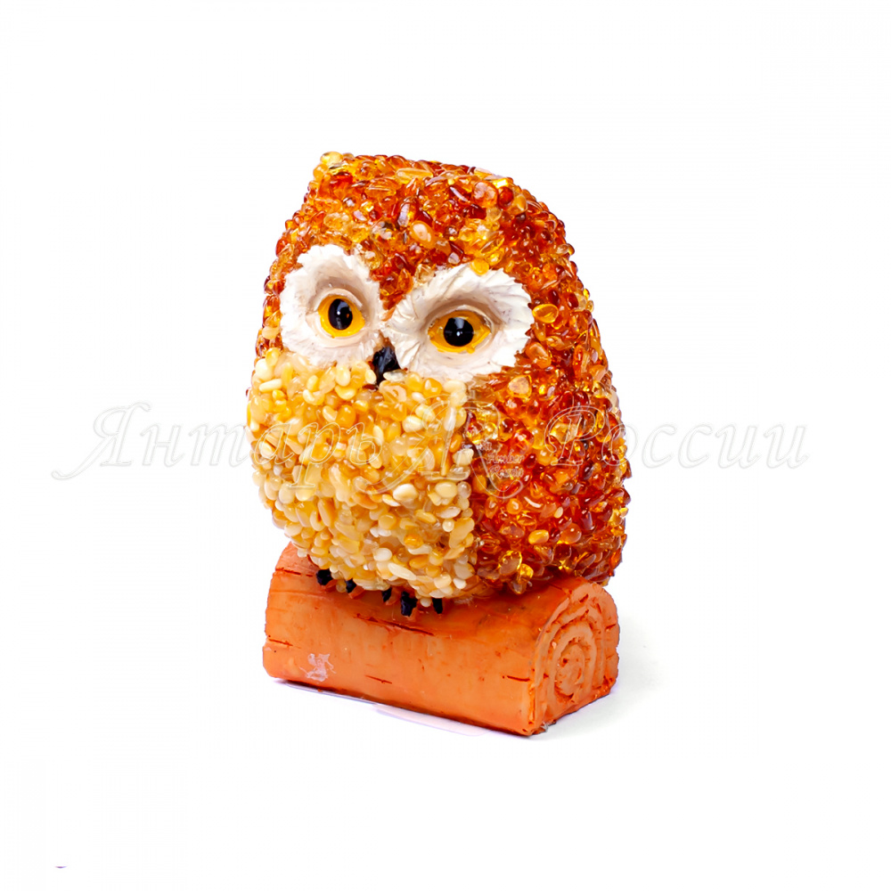 Сова Керамика Янтарь