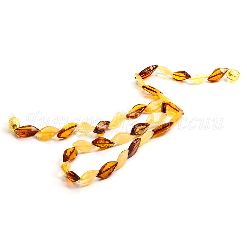 Бусы Янтарь